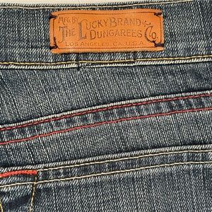 Lucky Brand Dungarees “Sundown Skinny” 4/27